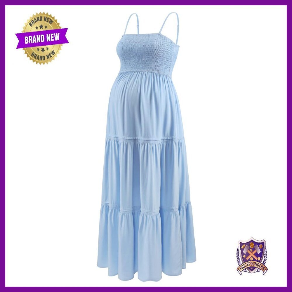 Kids Summer Maxi Dress Strapless Bohemian Beach Photoshoot